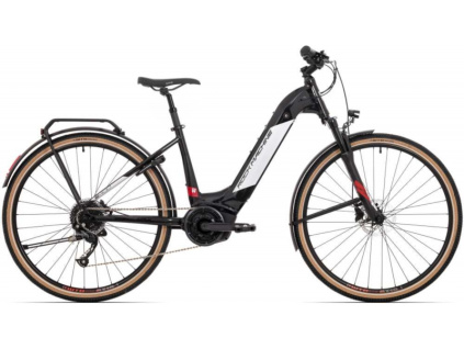 Rock Machine Crossride e400 B Touring Gloss Black/Silver/Red 2022