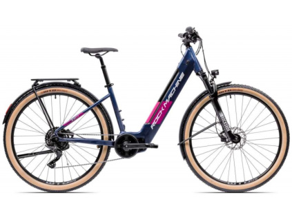 Rock Machine Storm INT e90-29 Lady Touring Matte Navy/Silver/Pink 2022