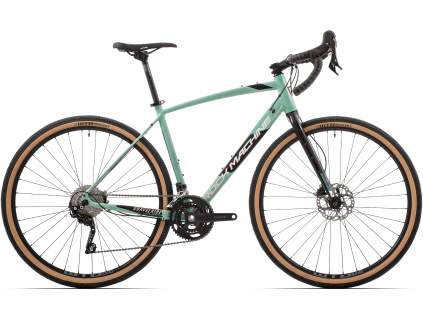 Rock Machine Gravelride 500 Gloss Mint/Silver/Black 2023