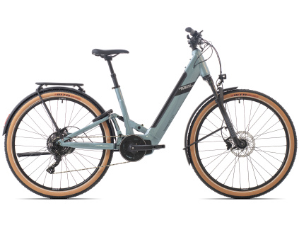 Rock Machine Crossride e450 FS Touring Gloss Grey/Black 2024