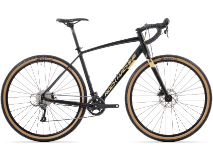 Rock Machine Gravelride 200 Gloss Black/Sand 2024