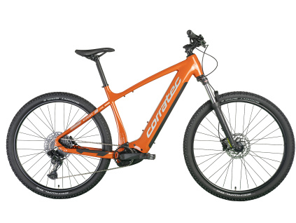 oranžové elektrokolo corratec motor bosch 3