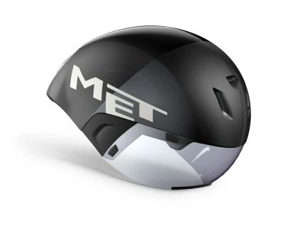 MET helma Codatronca (Black Silver | Matt Glossy) (Velikost S (52—56 cm))