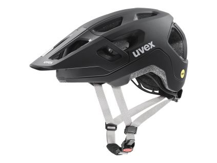 Uvex helma dětská React jr. MIPS (black matt)