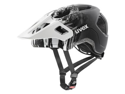 48294 uvex helma detska react jr white black matt