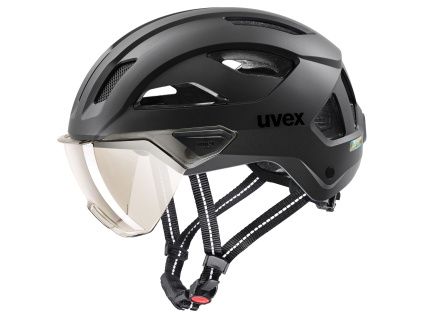 Uvex helma Stride visor (black matt)