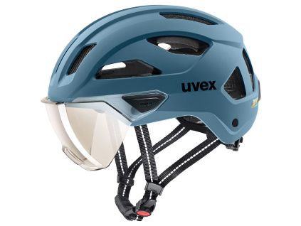 Uvex helma Stride visor (stone blue matt)