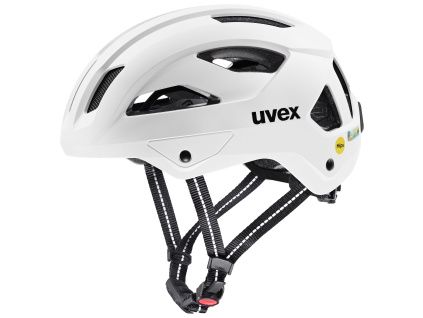 48357 1 uvex helma city stride mips hiplok ready white matt