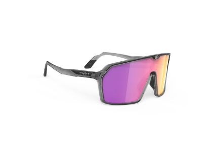 rudy project spinshield crystal ash mirrored multilaser sunset triathlon front 01