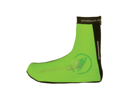 Endura FS260-Pro Slick návleky na tretry (svítívě zelené) E0072GV (Velikost S)