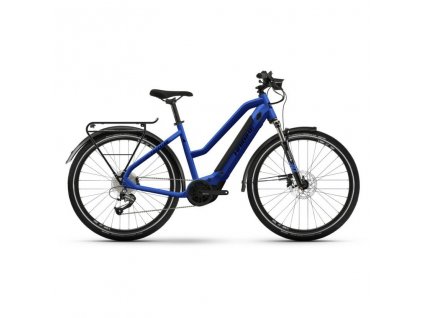 Haibike Trekking 4 Mid (Gloss/Matte blue/Black) 2022 / 23