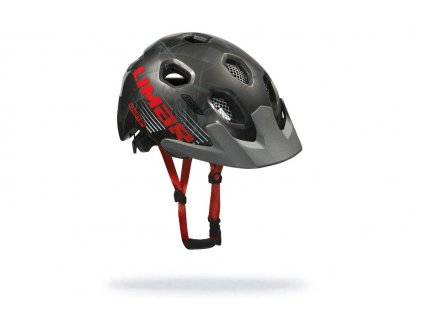 Limar Champ junior helma na kolo (titanium/red) (Velikost 52—58)_bikemax.cz
