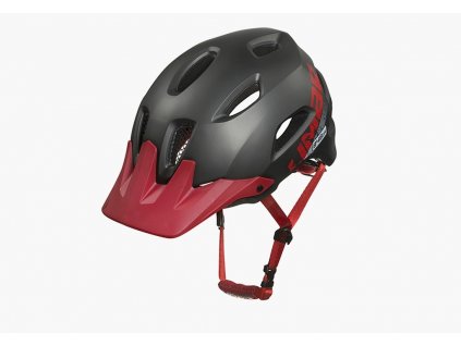 Limar 848DR dirt MTB helma na kolo (matt titanium/red) (Velikost 58—62)_bikemax.cz