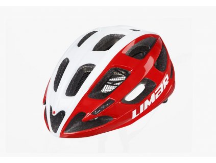 Limar Ultralight Lux silniční helma (white/red) (Velikost 50—57)