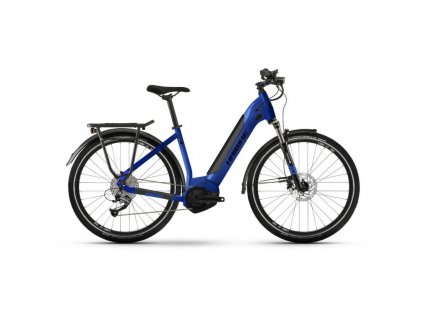 Haibike Trekking 4 Lowstep (Gloss/Matte blue/Black) 2022 / 23