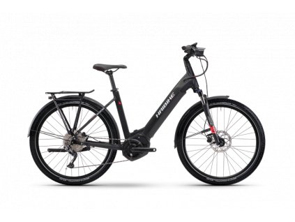 Haibike Trekking 6 Lowstep (Matte black/Red reflex) 2022 / 23