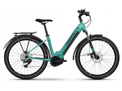 Haibike Trekking 7 Lowstep (Gloss aqua/Black ink) 2022 / 23