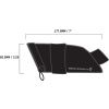 22355 3 22355 3 22355 3 bbn grid medium seat bag black 7 2
