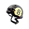 Černá helma Melon 8 ball