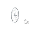Zapletené kolo zadní KLS EVENT V-brake R, 26", silver