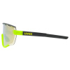 Brýle UVEX SportStyle 236 Black Lime mat / mirror Yellow (CAT. 2) + Clear (CAT. 0) AD