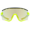 Brýle UVEX SportStyle 236 Black Lime mat / mirror Yellow (CAT. 2) + Clear (CAT. 0) AD