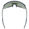 Brýle UVEX SportStyle 236 Rhino Deep Space mat / mirror Blue (CAT. 3) + Clear AD