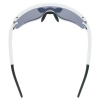 Brýle UVEX SportStyle 236 White mat / mirror Green (CAT. 2) + Clear (CAT. 0) AD