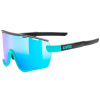 Brýle UVEX SportStyle 236 Aqua Black mat / mirror Blue (CAT. 3) + Clear (CAT. 0) AD