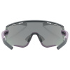Brýle UVEX SportStyle 236 Small Plum Black mat / mirror Silver (CAT. 3) + Clear (CAT. 0) AD