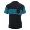 Dres Giro Ride Jersey Black/Harbor Blue "M" AD