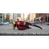 TIFOSI brýle Centus Gloss Black (Smoke Red Mirror) (Velikost XL)