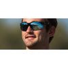 TIFOSI brýle Centus Gloss Black (Smoke Bright Blue Mirror) (Velikost XL)