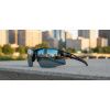TIFOSI brýle Centus Gloss Black (Smoke Bright Blue Mirror) (Velikost XL)