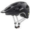 Uvex helma dětská React jr. MIPS (black matt)