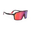 rudy project spinshield black matte mirrored multilaser red hdr triathlon front 01
