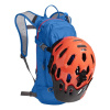 cyklo batoh camelbak luxe carve blue fiery coral