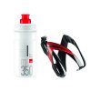 Elite Kit Ceo košík + láhev 350 ml (černá/červená)