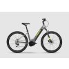 Haibike Trekking 6 Cross Lowstep (Gloss grey/Neon yellow) 2022 / 23