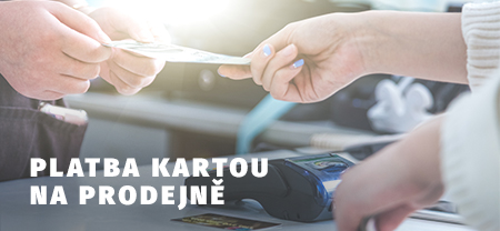 Platba kartou na prodejně Bikemedic Jindřiš 13