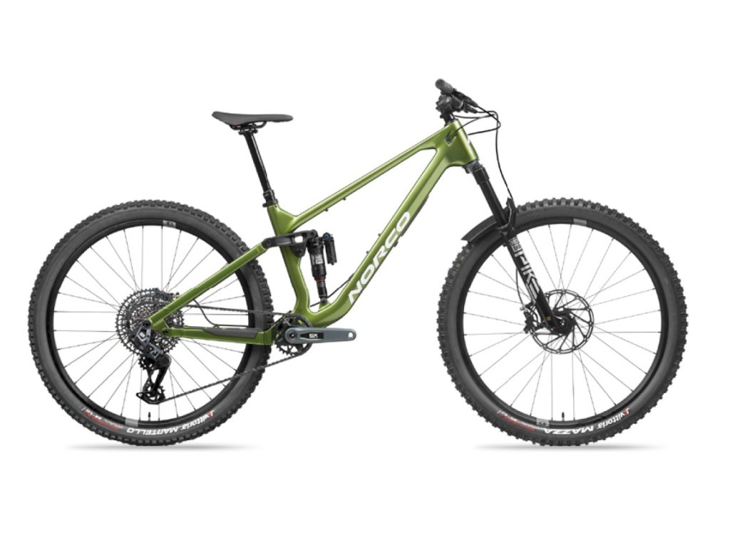 NORCO Fluid C1 Green/White 29 AXS T-Type (Varianta S)
