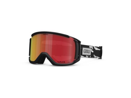 GIRO Revolt Black/White Stained Vivid Ember