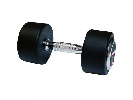 Pogumovaná jednoruční činka inSPORTline 50 kg