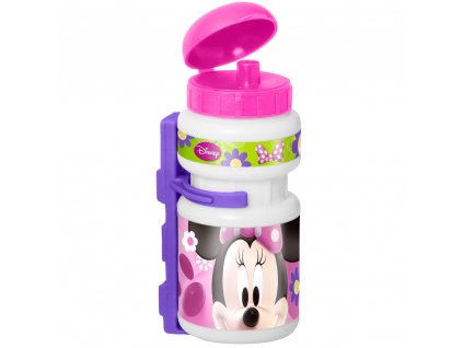 Plastová láhev s držákem Myška Minnie