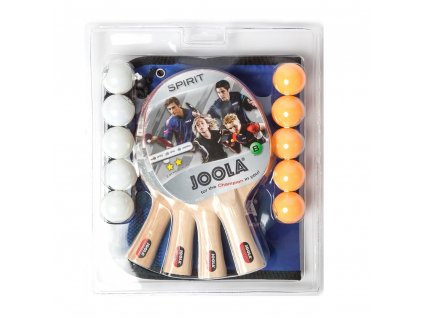 Pingpongový set Joola Family - 4 pálky, 10 míčků