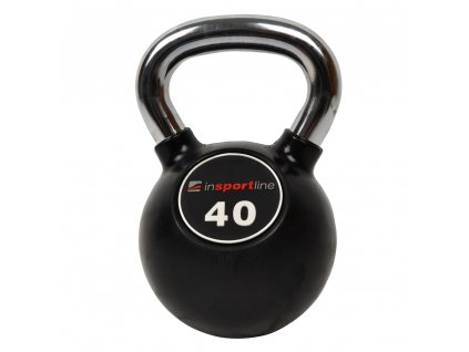 Pogumovaná činka inSPORTline Ketlebel Profi 40 kg
