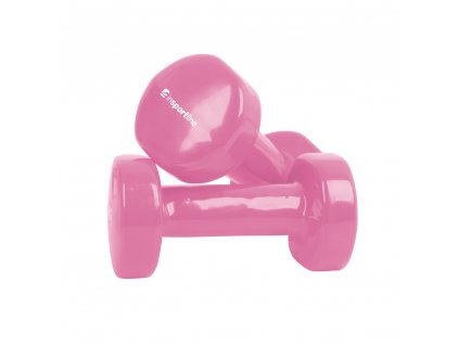 Vinylové činky inSPORTline Smoothbell 2 x 0,5 kg