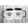 Hrnečky KING & QUEEN II, sada 2 ks