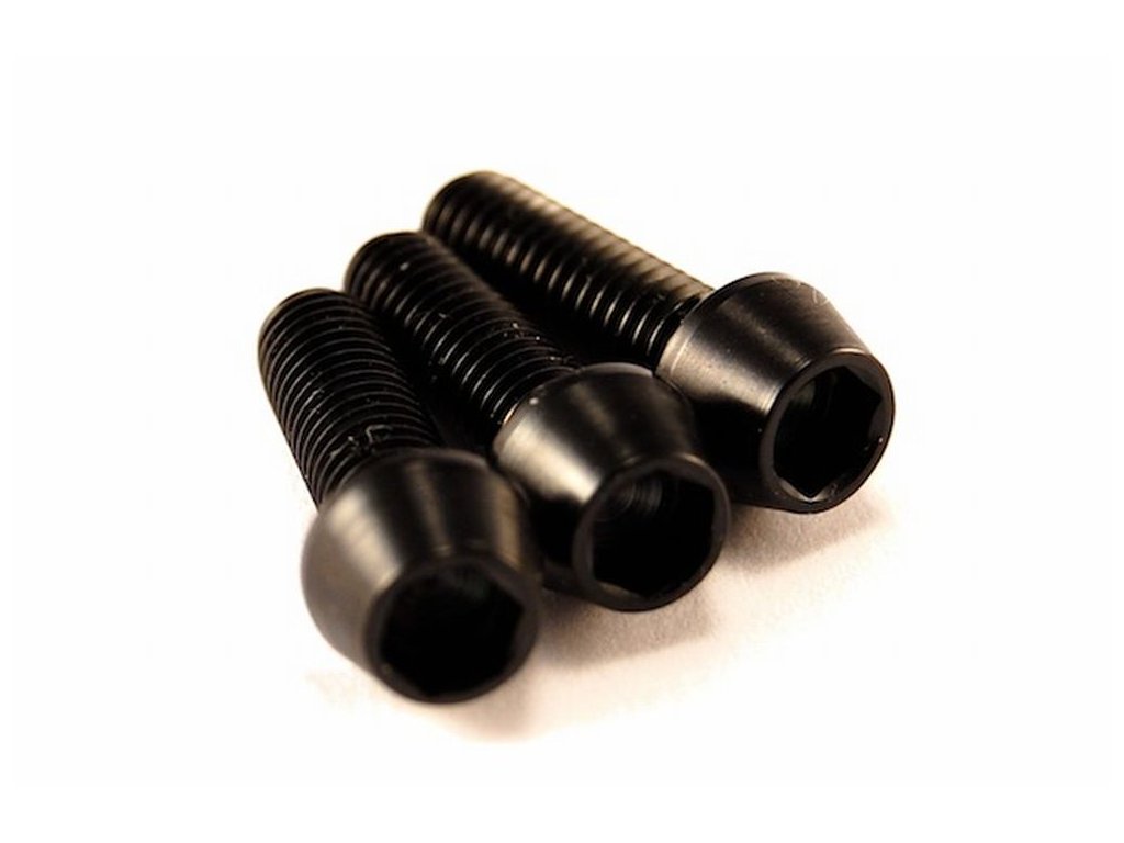 Titanový šroub M6x20mm - černý