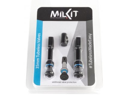 Bezdušové ventilky MILKIT Valve Pack 35mm (2 ks ventilků)